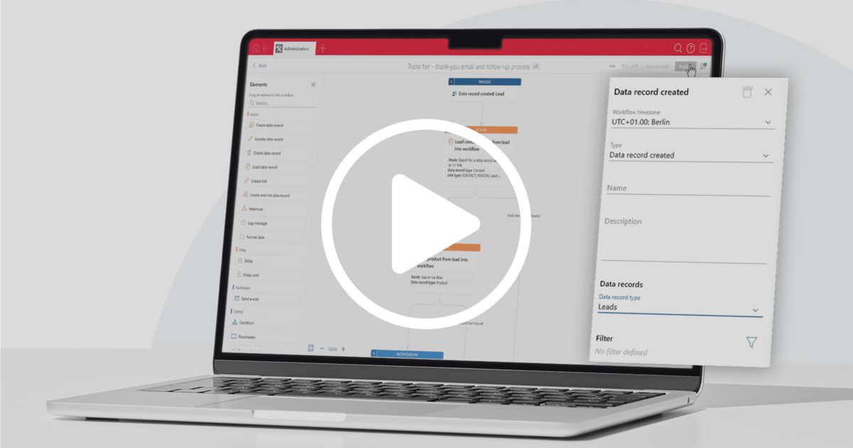 Capture and follow up on trade fair leads efficiently | CAS Software AG