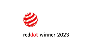Auszeichnungssiegel Reddot Winner 2023