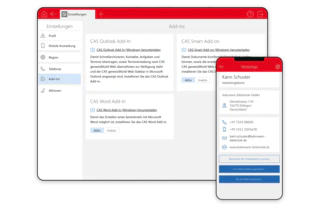 CAS genesisWorld CRM Administration Integration und Add-ins