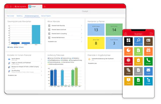 Screenshot von Kanzlei CRM Funktion. Flexibilität wird dargestellt.