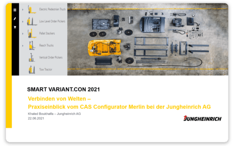 Smart Variant Conference Vortrag Jungheinrich AG