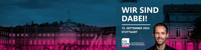 Einladung zur StB EXPO in Stuttgart im September