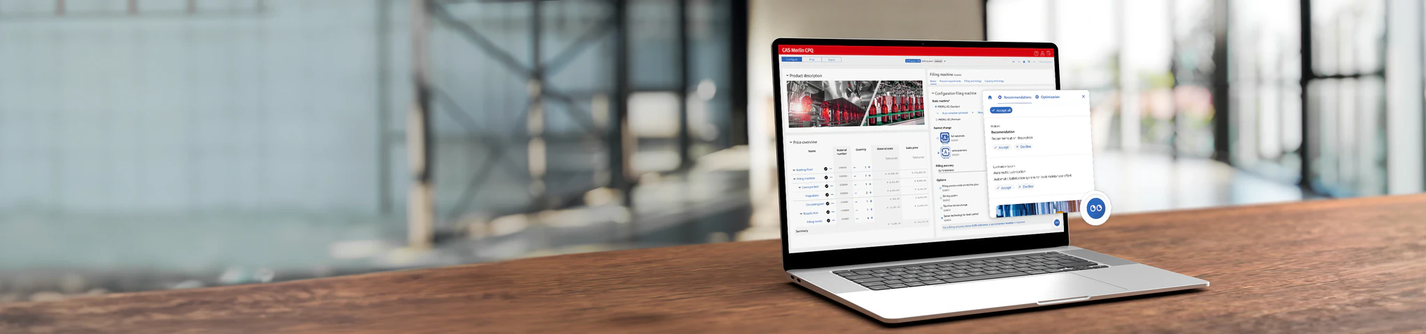 Guided Selling mit CAS Merlin CPQ